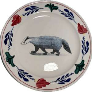 Taartbordje Das