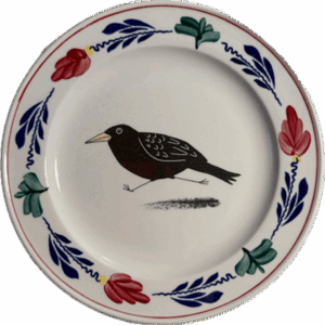 Taartbordje Merel