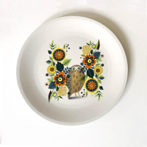 Vintage taartborden set